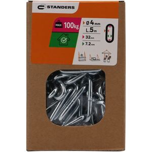 STANDERS Catena  in acciaio, dimensione maglia ø4xL16mm, L 5 m