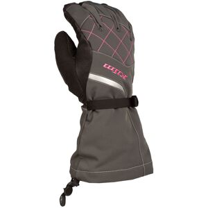 KLIM Guanti Snow Donna  Allure Knockout Rosa-Asfalto