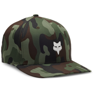 FOX Cappellino  Racing Camo Tech Flexfit Verde-Camo