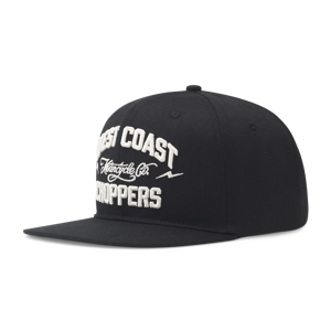 West Coast Choppers Cappellino  Motorcycle Co. Flatbill Nero
