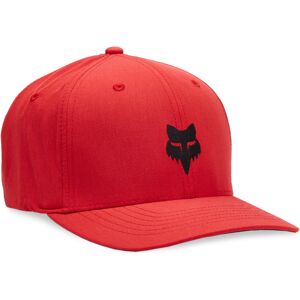 Fox (fa23) Cappello/cappello - Fox Head Select - Flexfit - Rosso Fiamma
