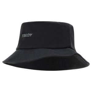 Freddy Cappello bucket hat con logo  stampato Nero Donna Medium/Large