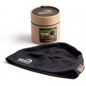 Geoff Anderson Cappello Beanie da pesca TechMerino Dri-Release Nero Unica