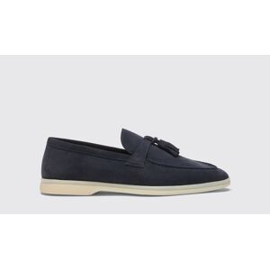 Scarosso Leandro Navy Suede X Brooks Brothers - Uomo Collezione Capsule Navy - Suede 43