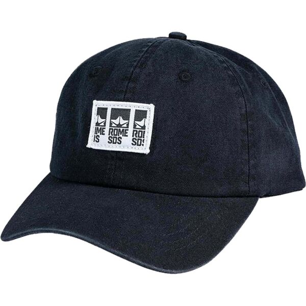 rome dad cap black one size