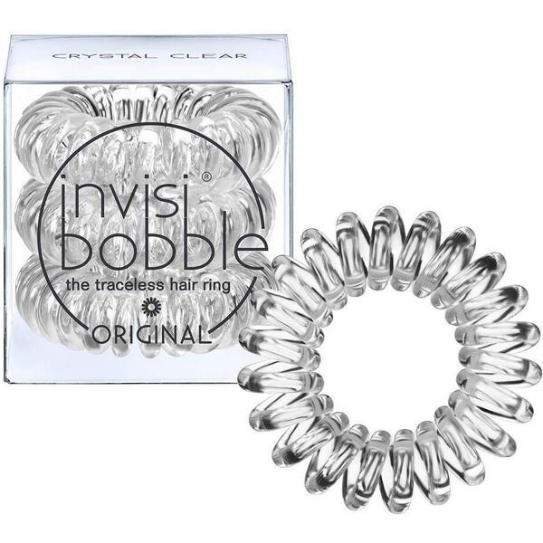 invisibobble original crystal clear elastico 3pz