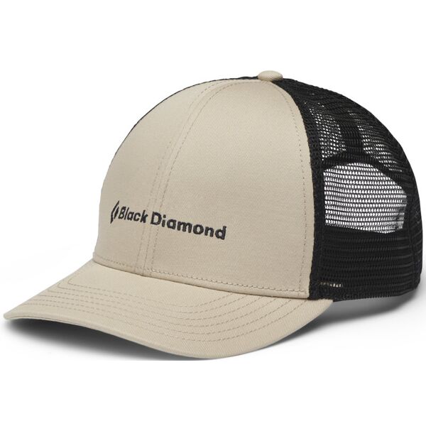 black diamond bd trucker - cappellino beige/black