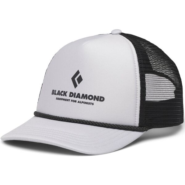 black diamond flat bill trucker - cappellino grey/black 0