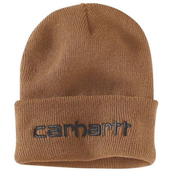 carhartt knit cuffed - berretto brown