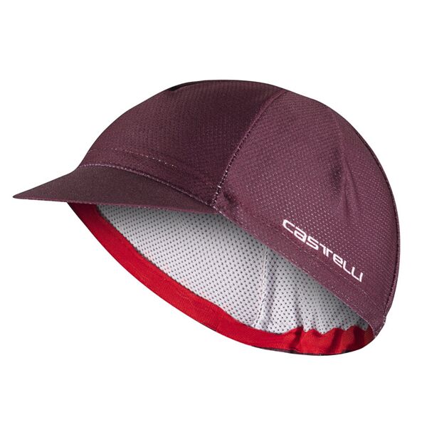 castelli rosso corsa 2 - cappellino ciclismo dark red