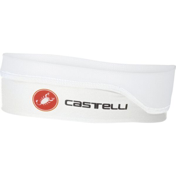 castelli summer - fascia paraorecchie white one size