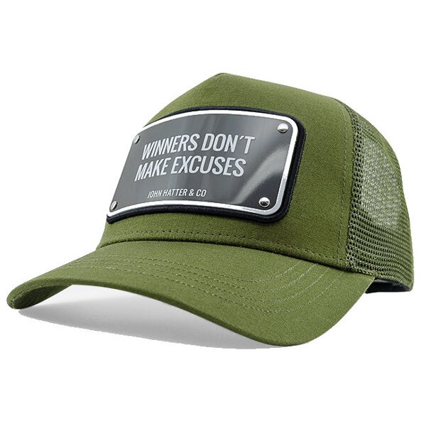 john hatter winners don´t make excuses - cappellino green