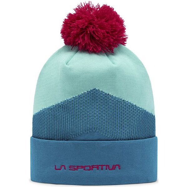 la sportiva knitty - berretto light blue/turquise/red l