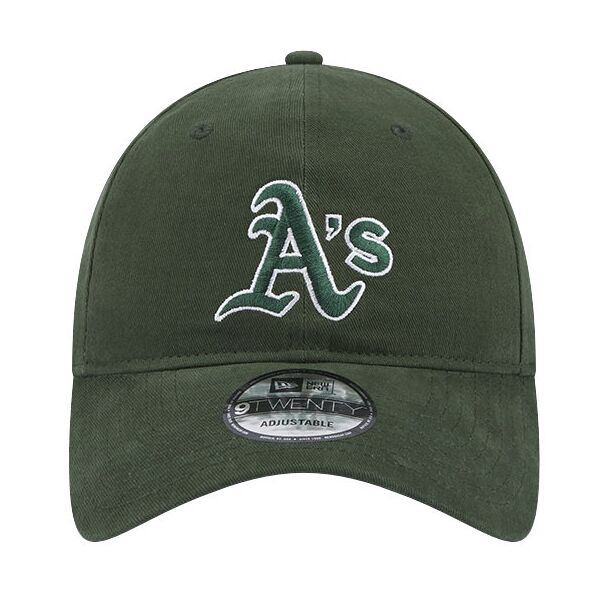 new era cap 9 twenty oakland athletics - cappellino dark green