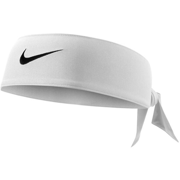 nike dri fit head tie 4.0 - fascia tergisudore white/black one size