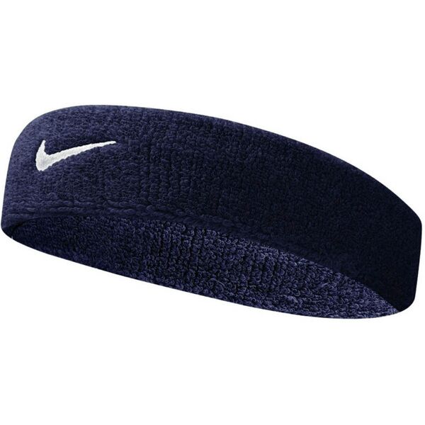 nike swoosh - fascia tergisudore dark blue/white one size