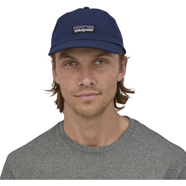 patagonia p-6 label trad - cappellino - uomo dark blue