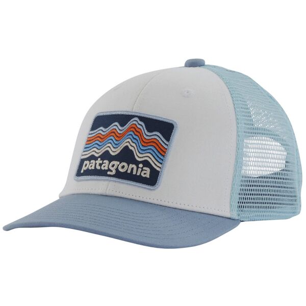 patagonia trucker - cappellino - bambino light blue/white