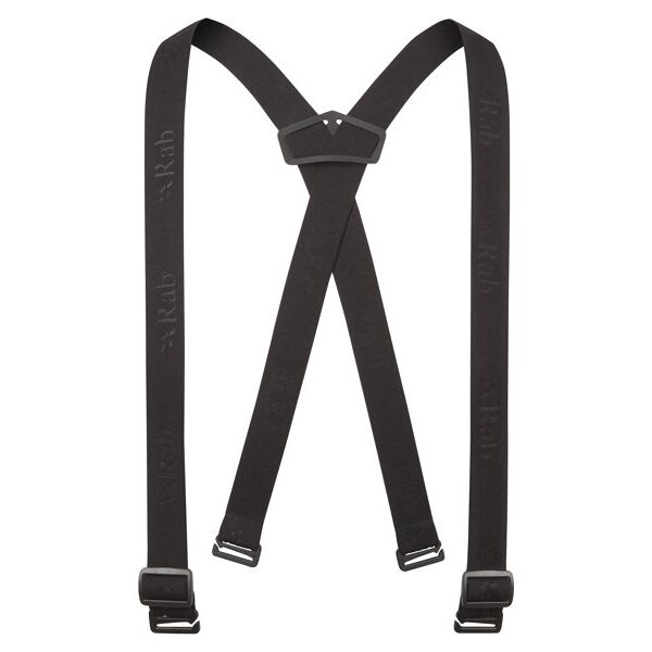 rab braces - bretelle black one size