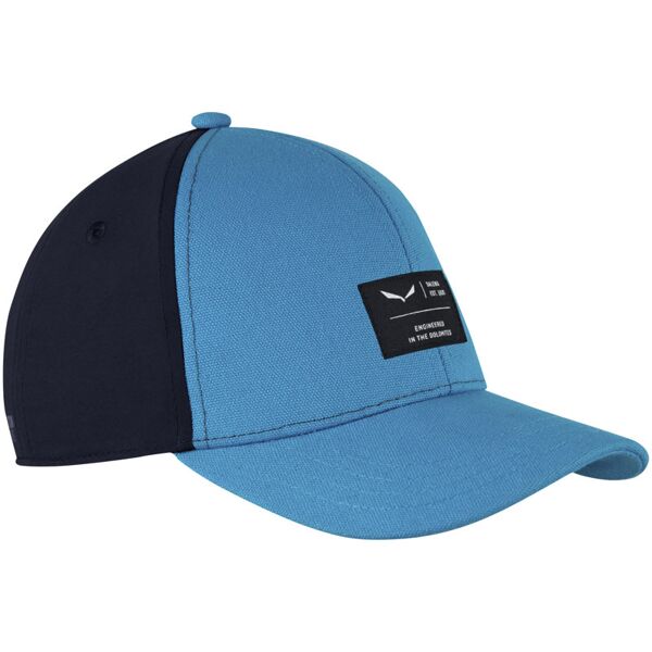 salewa logo k - cappellino light blue/dark blue 53