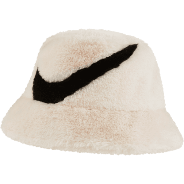 nike cappello swoosh in ecopelliccia  apex - marrone