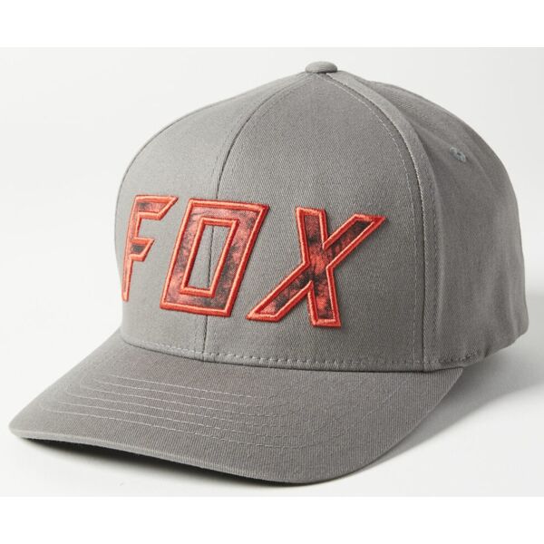 fox down n' dirty flexfit cap grigio s m