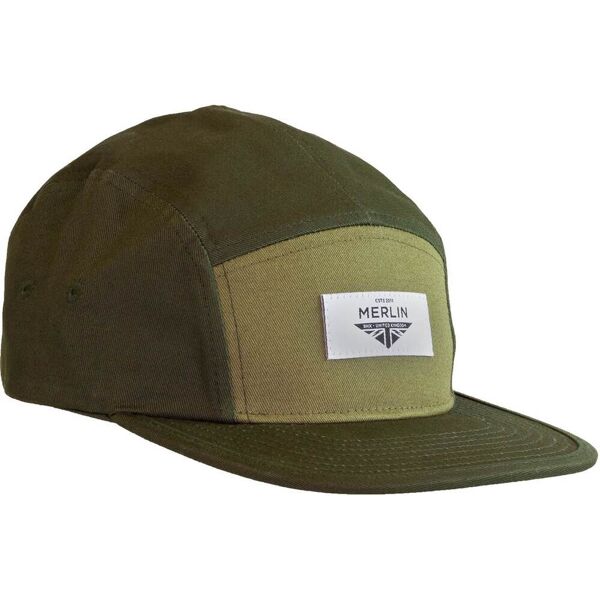 merlin dales 5 panel berretto verde unica taglia