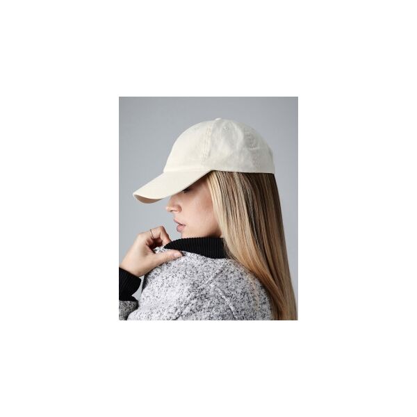 beechfield 1000 cappellino low profile 6 panel dad neutro o personalizzato