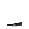 Gucci Cintura In Pelle Con Fibbia Gg 2cm Nero 70 - 75 - 80 - 85