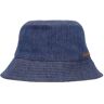 Burberry Cappello Bucket In Denim Di Cotone Washed Washed Indigo S - M - L