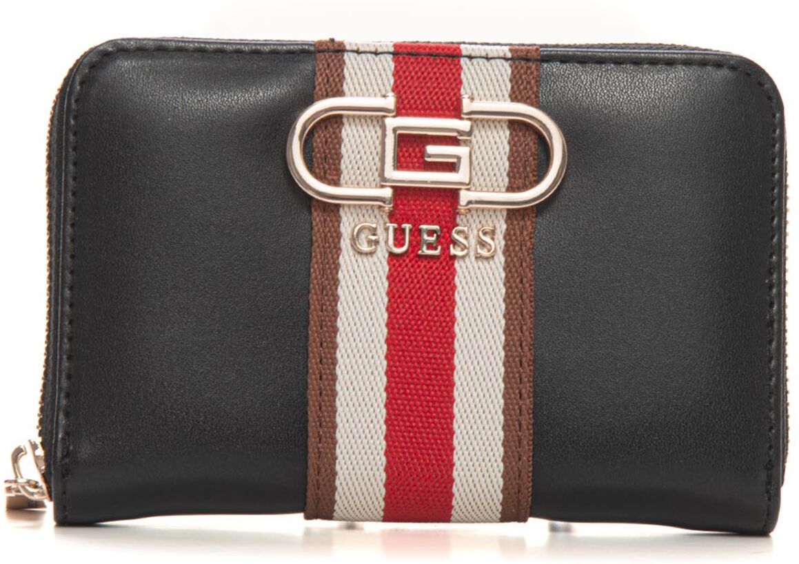 Guess Portafoglio medio Nelka Nero Donna UNI