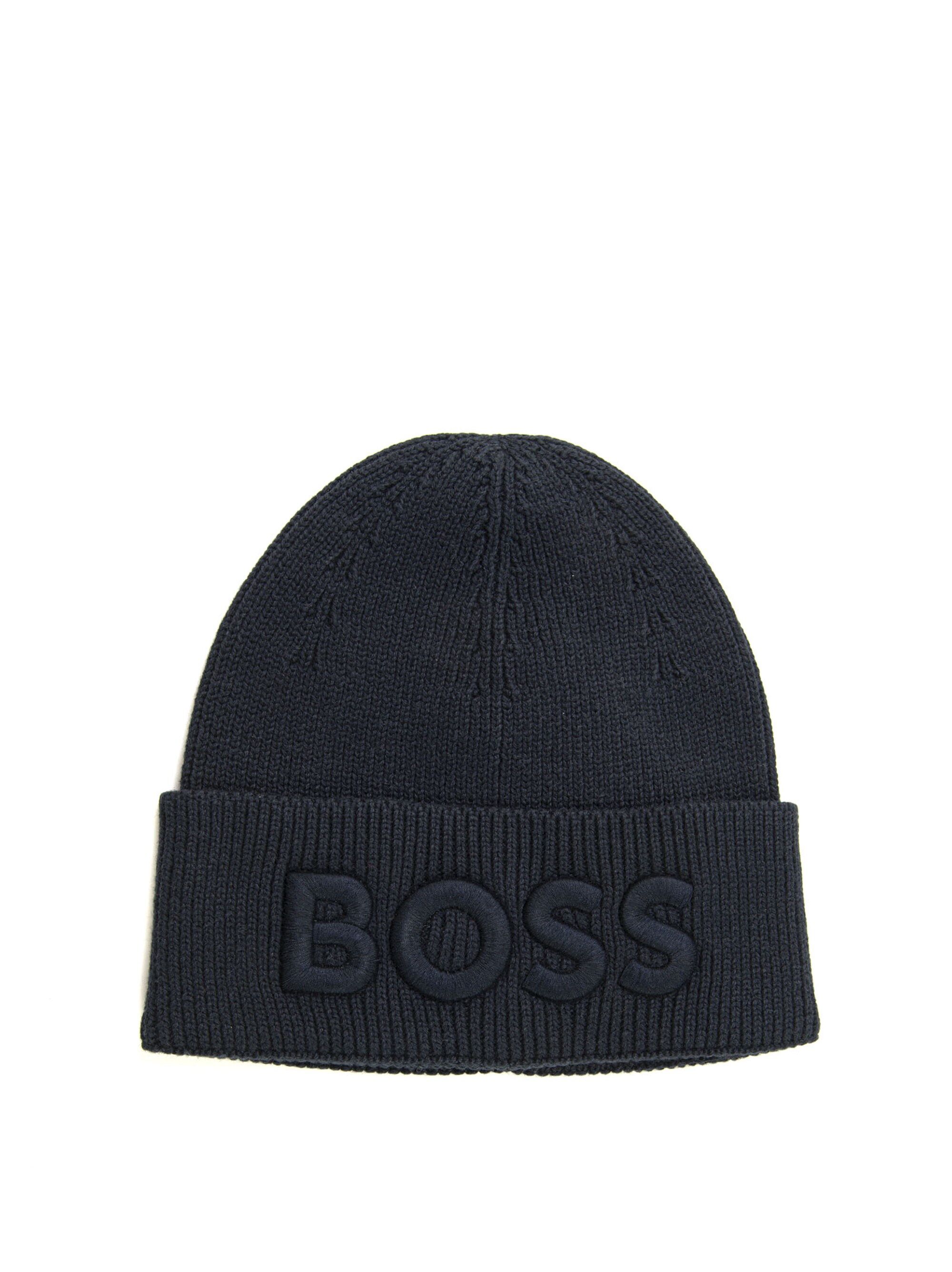 Boss Cappello a coste AFOX Blu scuro Uomo UNI