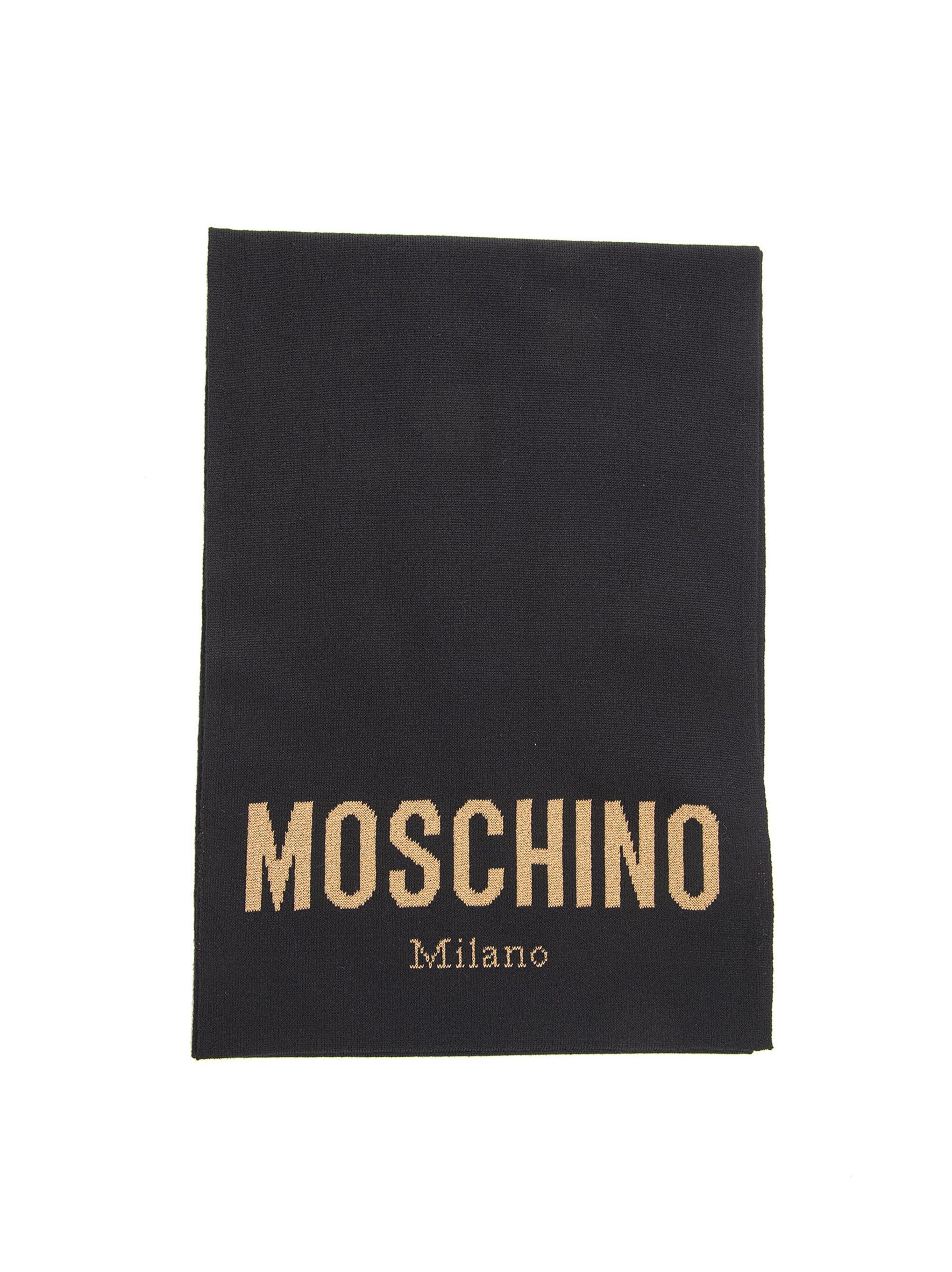 Moschino Sciarpa Nero Donna UNI