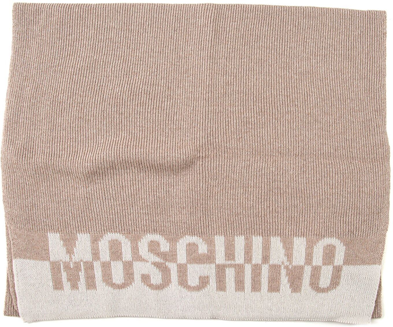 Moschino Sciarpa Beige Donna UNI