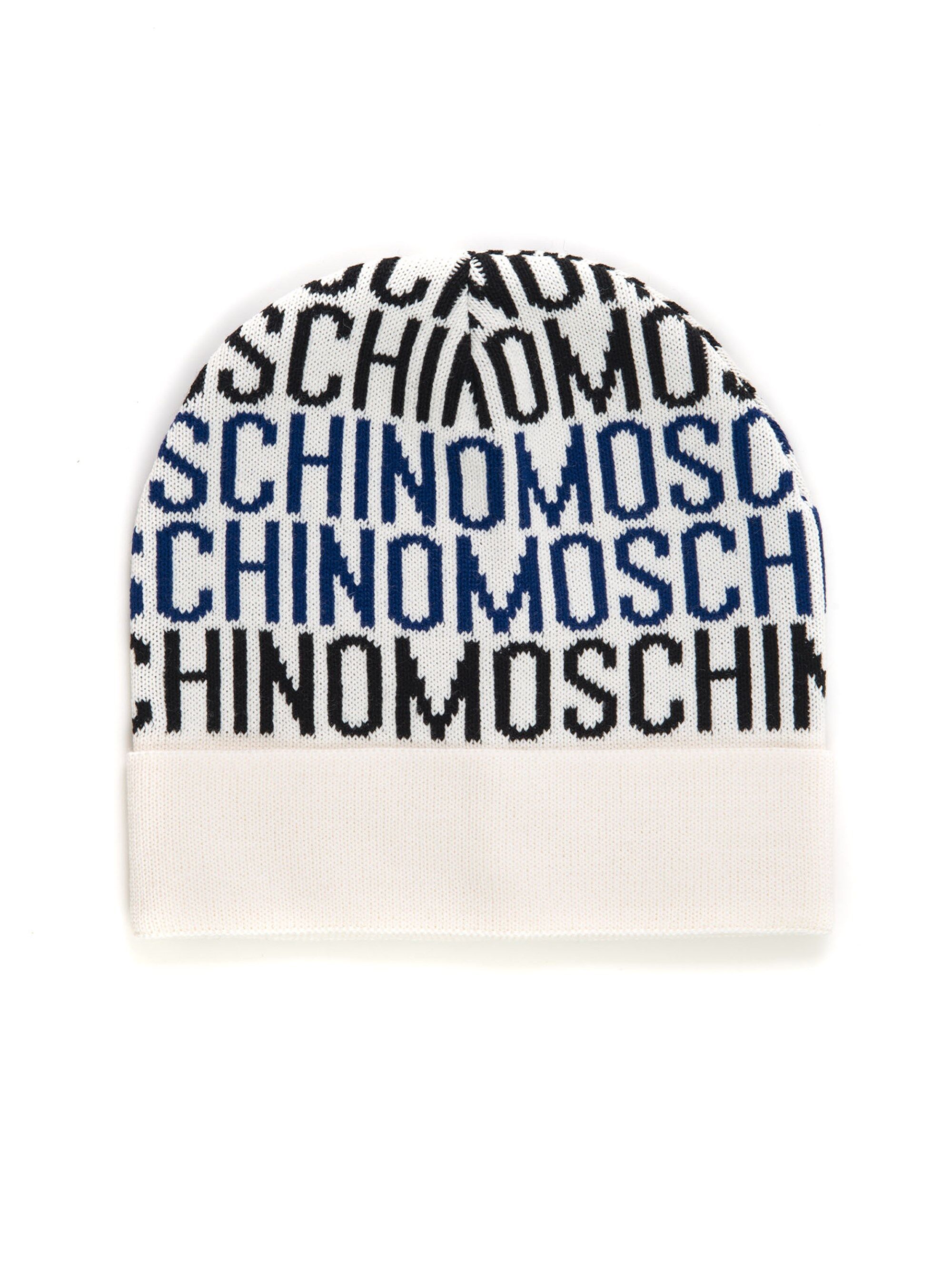 Moschino Cappello Bianco-nero Uomo UNI