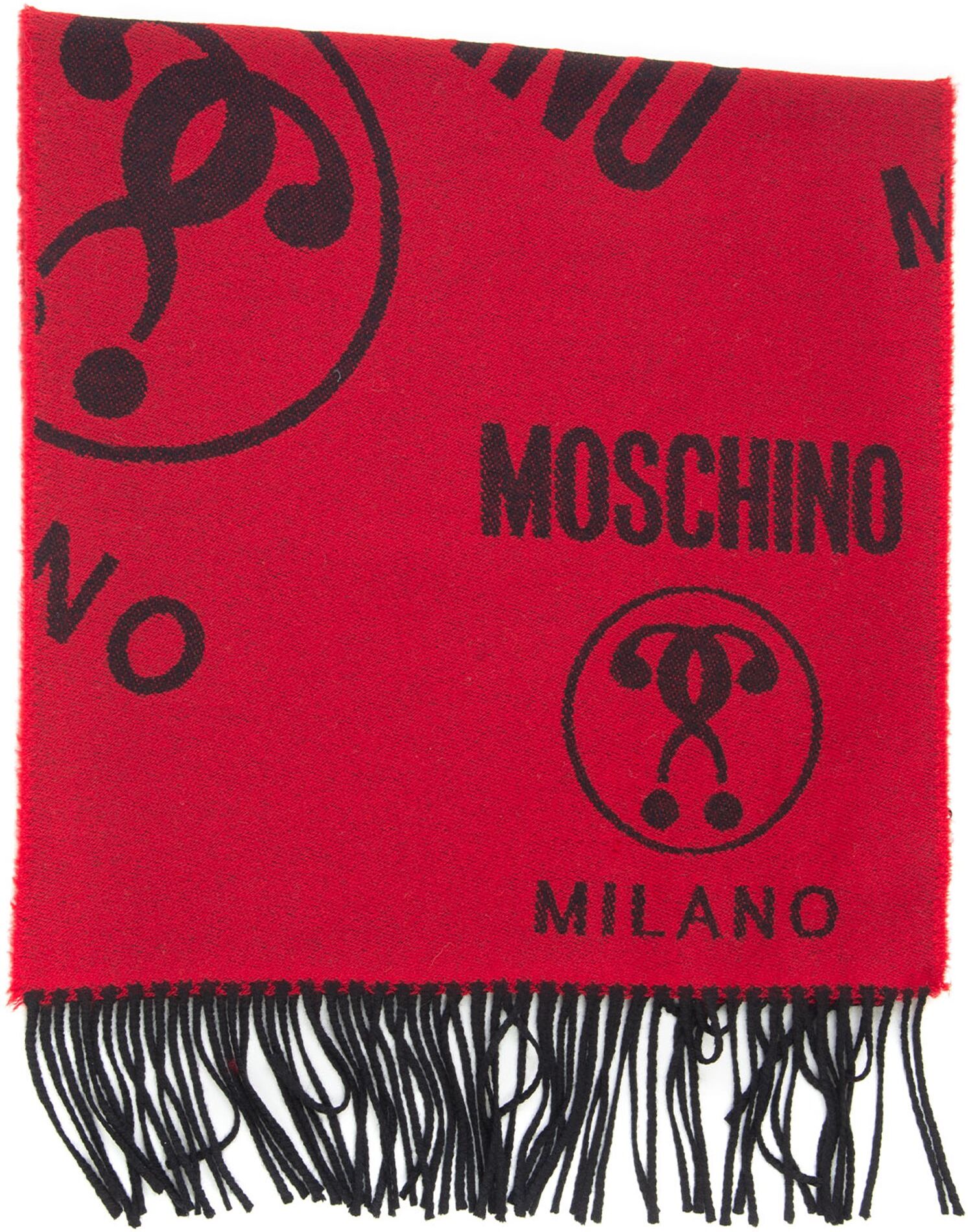 Moschino Sciarpa fantasia Rosso Uomo UNI