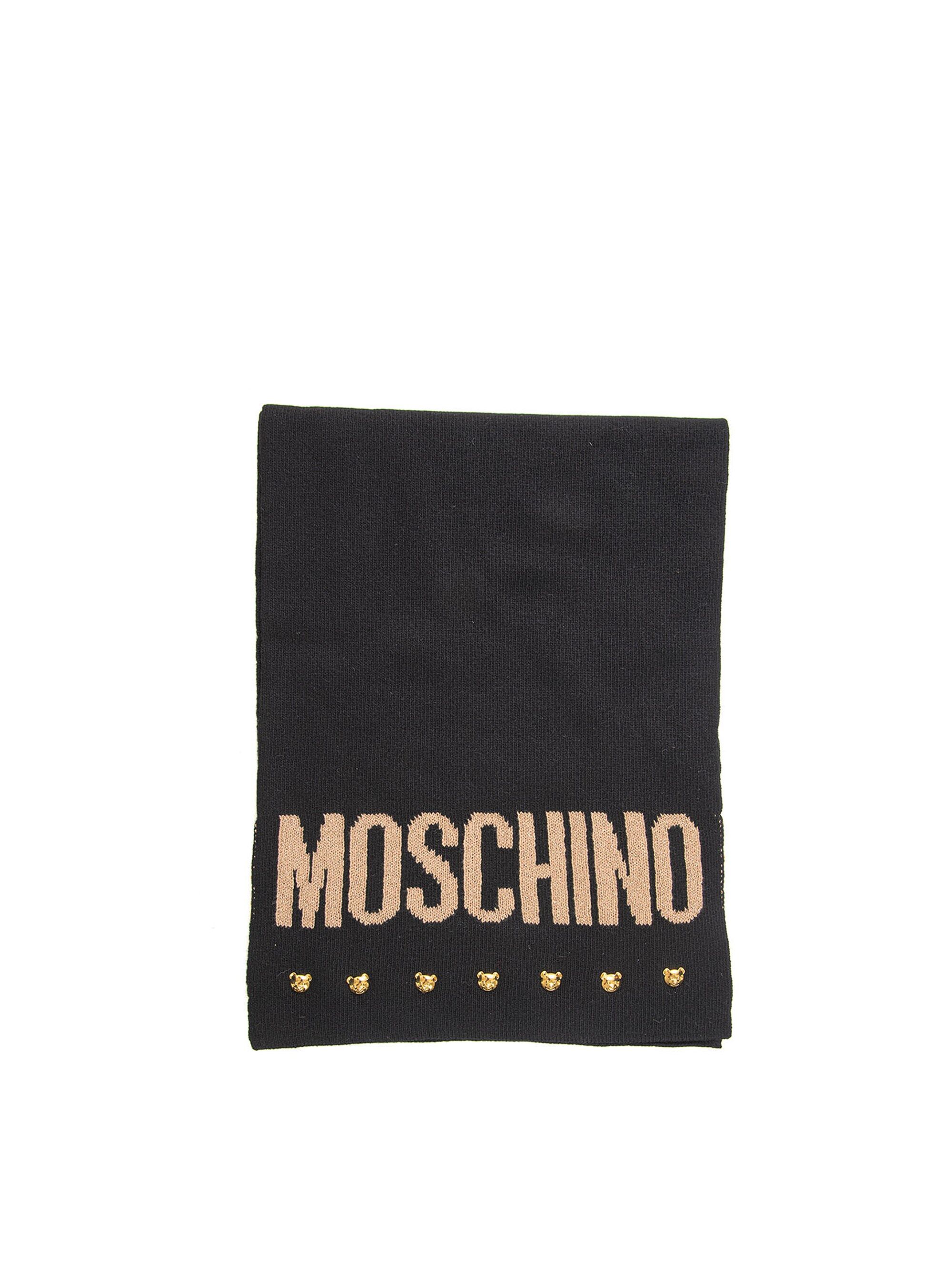 Moschino Sciarpa Nero Donna UNI