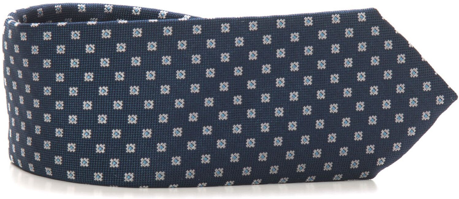 Boss Cravatta H-TIE75CM-222 Blu Uomo UNI