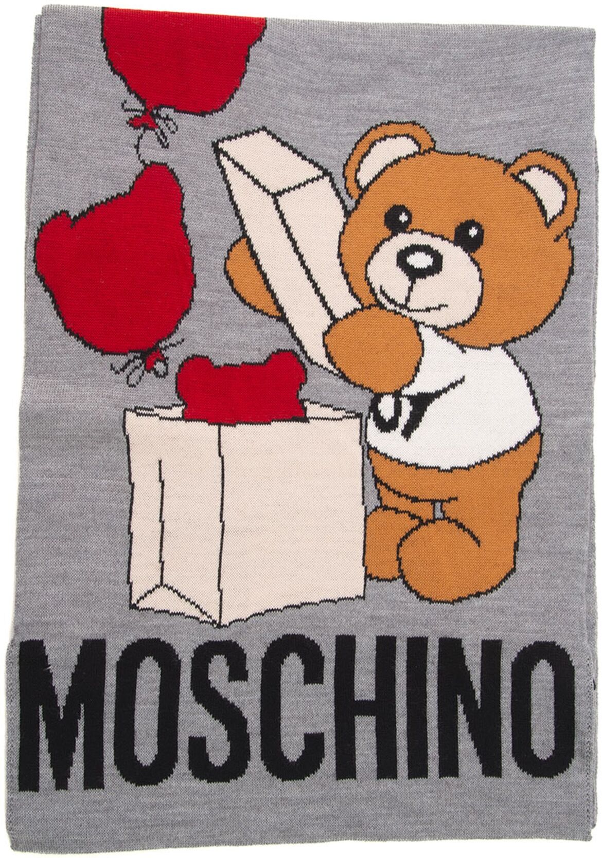 Moschino Sciarpa Grigio Donna UNI