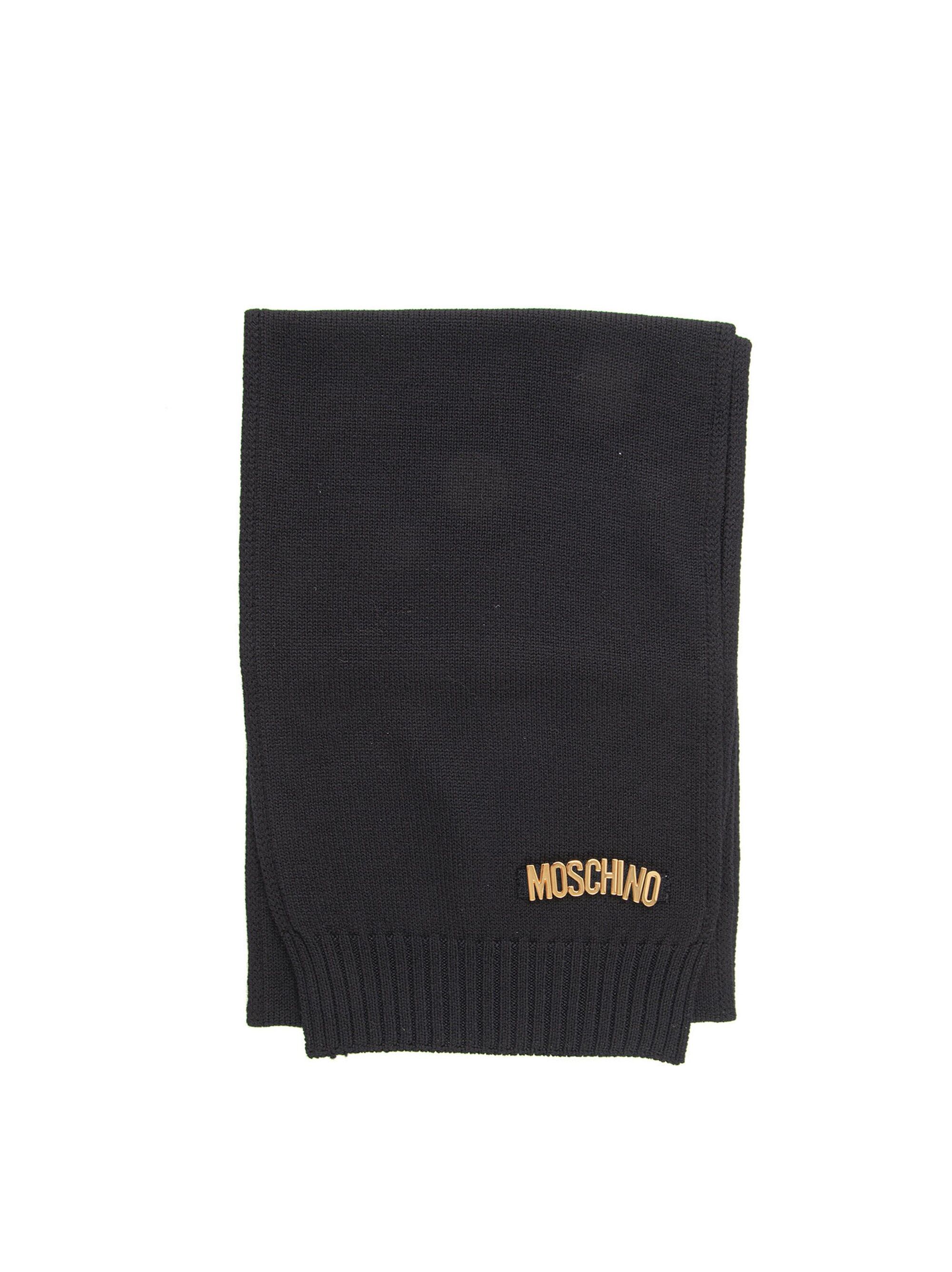 Moschino Sciarpa Nero Donna UNI