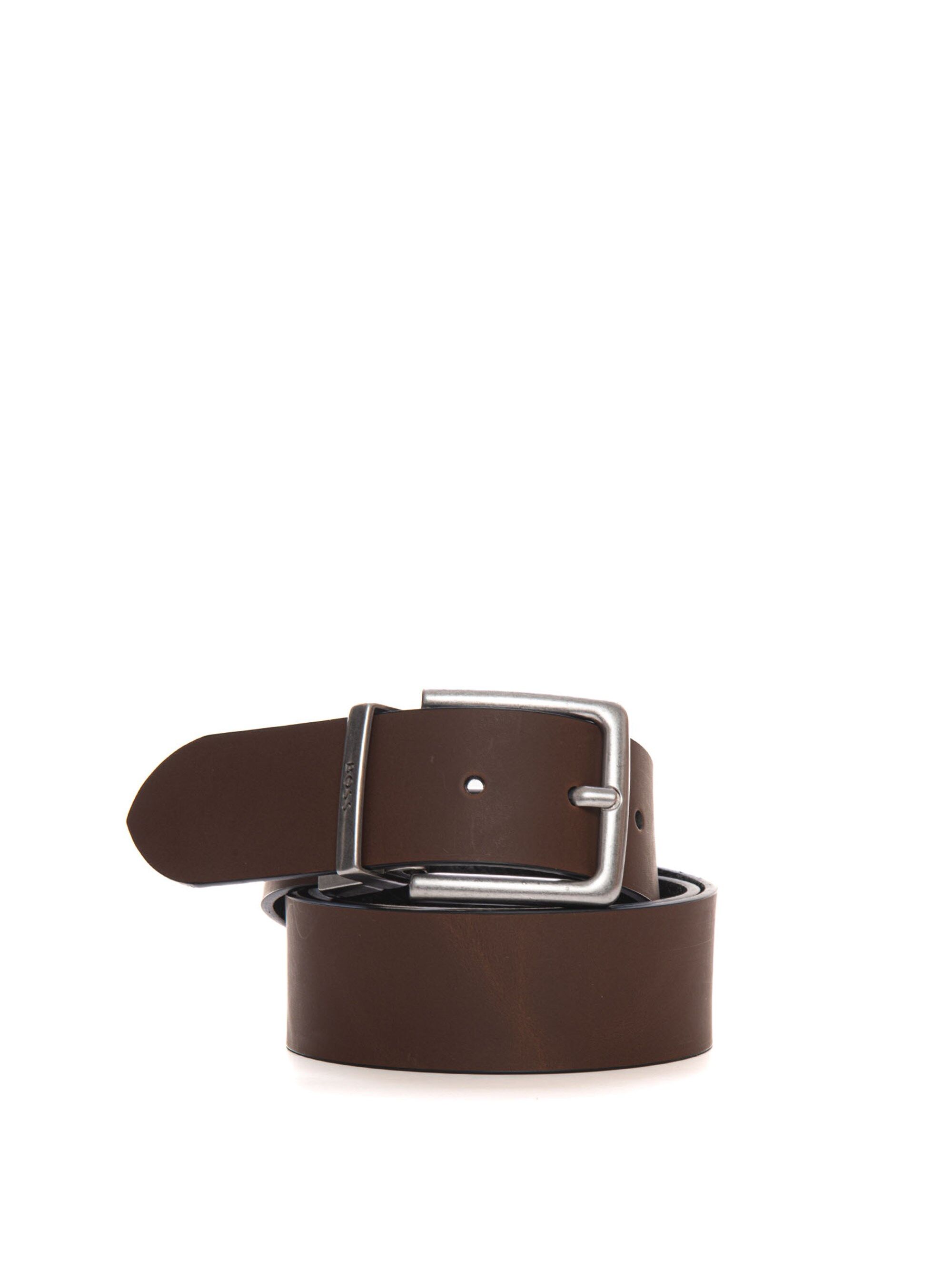 Boss Cintura con fibbia piatta OMAR-G- Marroncino Uomo 90