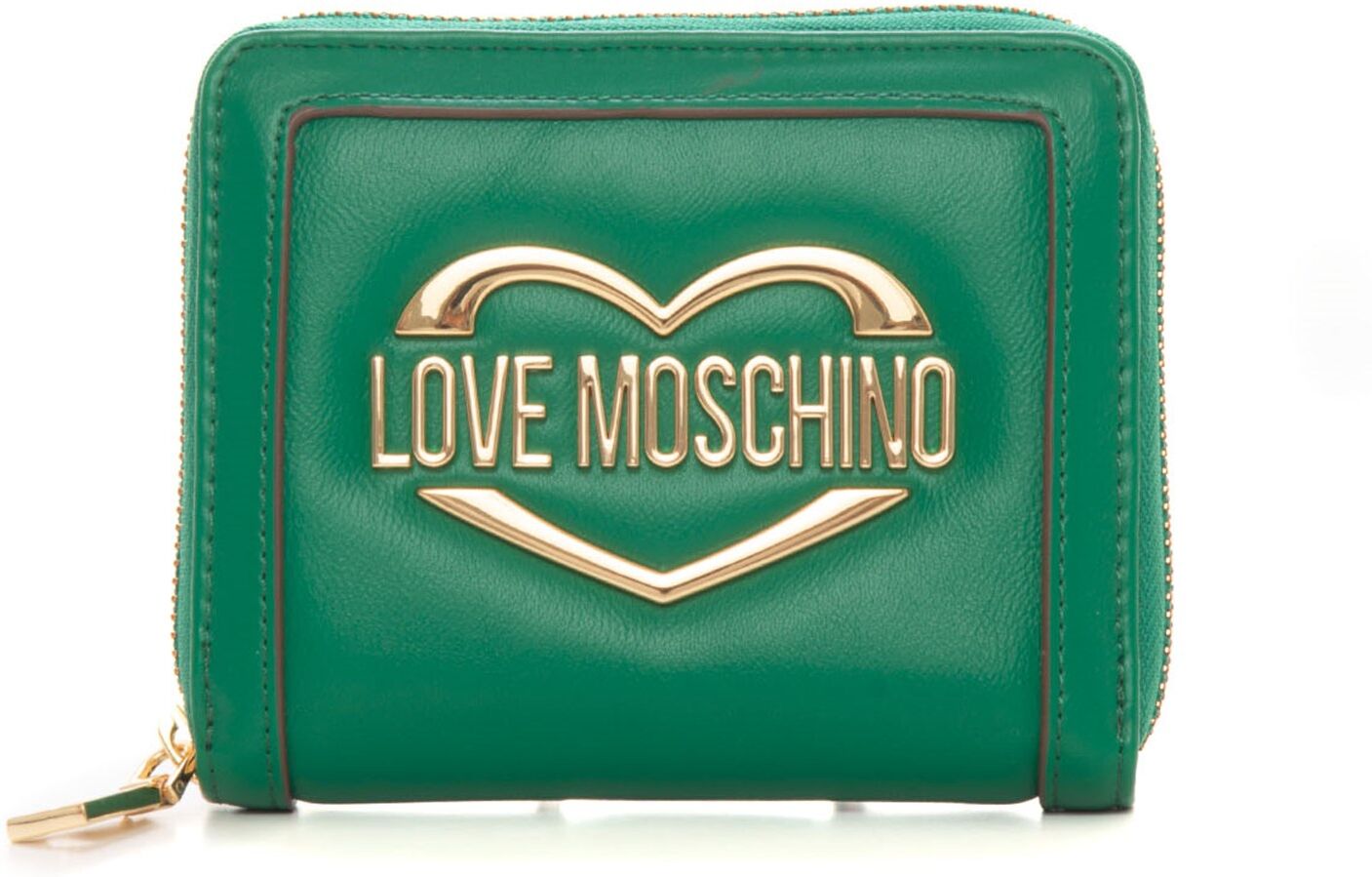 Love Moschino Portafoglio piccolo zip around Verde Donna UNI