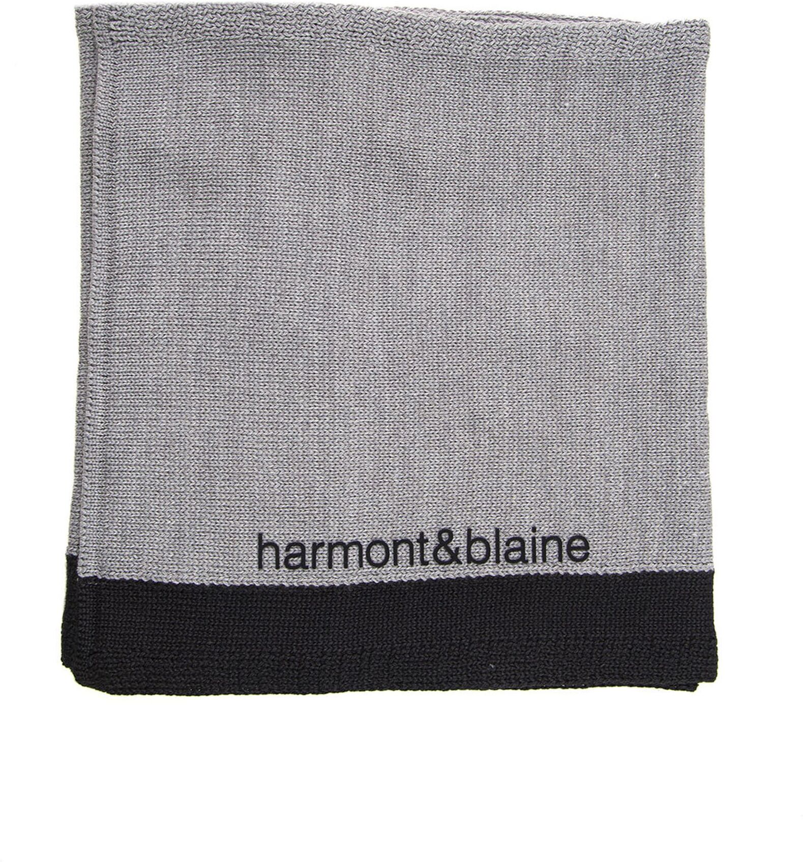 Harmont & Blaine Sciarpa double-face Grigio-nero Uomo UNI