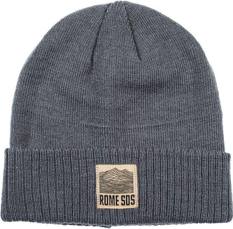 ROME TOPO BEANIE CHARCOAL One Size