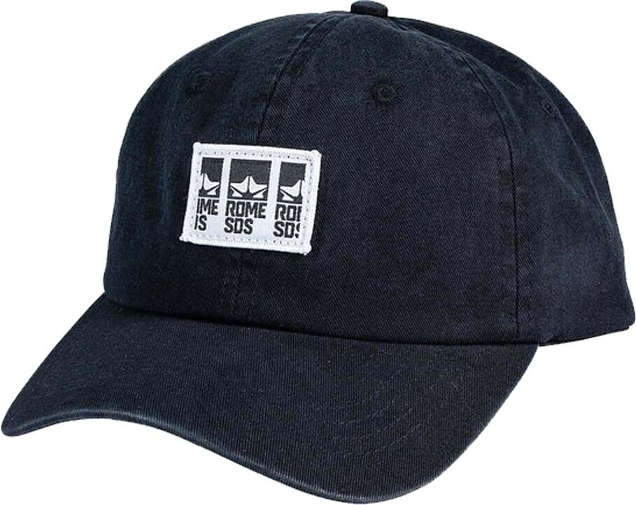 ROME DAD CAP BLACK One Size