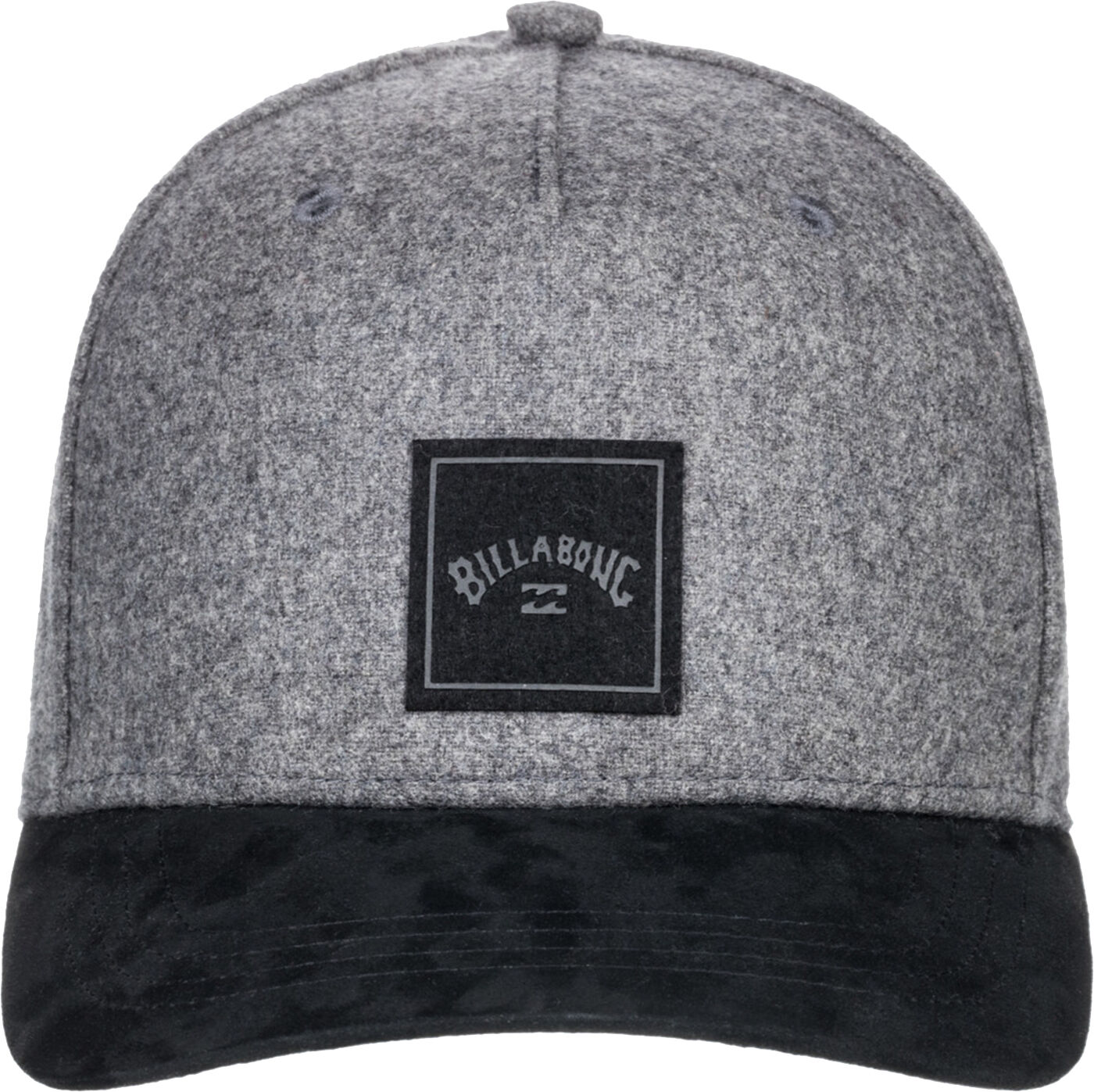 Billabong STACKED SNAPBACK HAT GREY HEATHER One Size