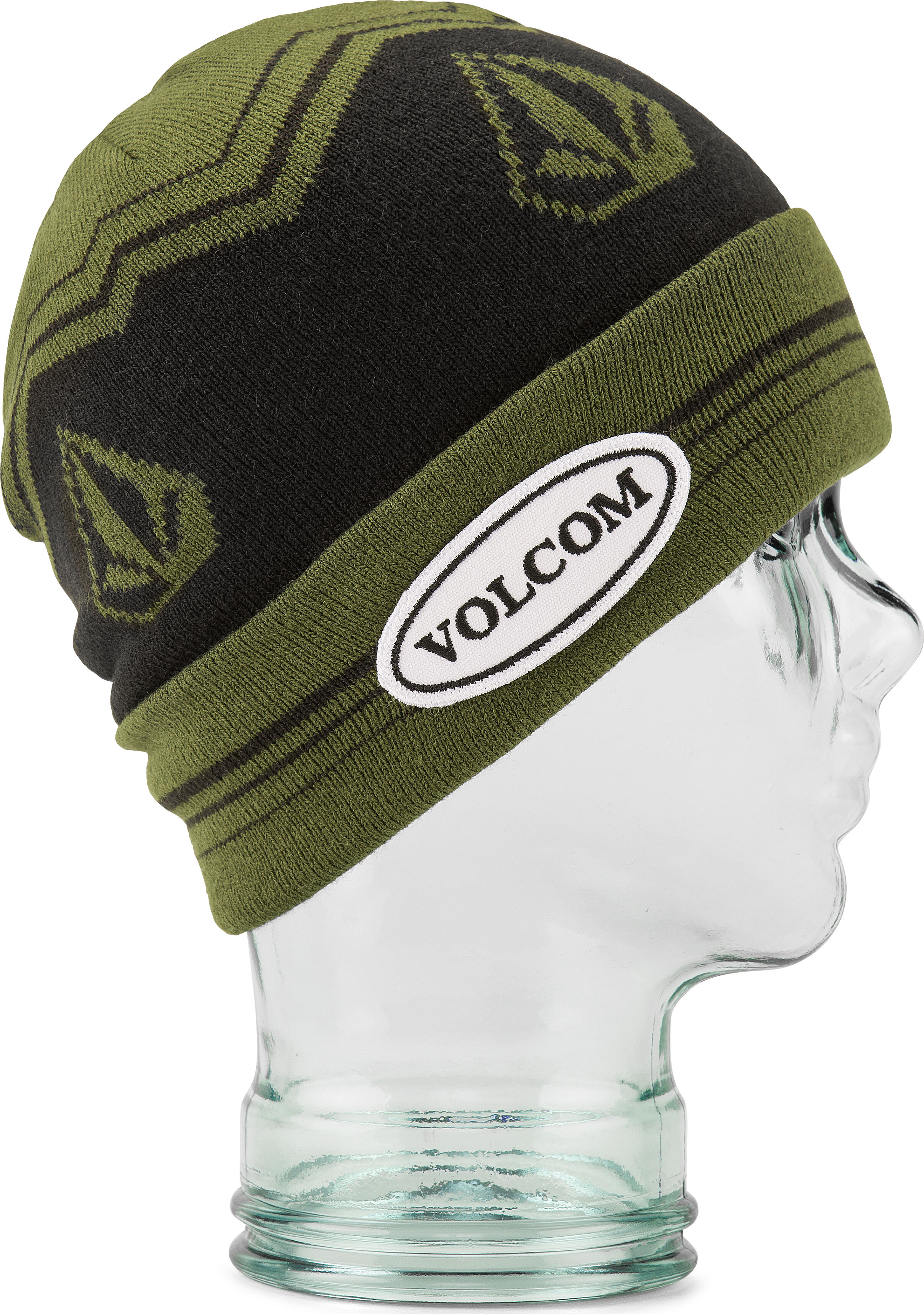 Volcom POWDER BEANIE YOUTH MILITARY One Size