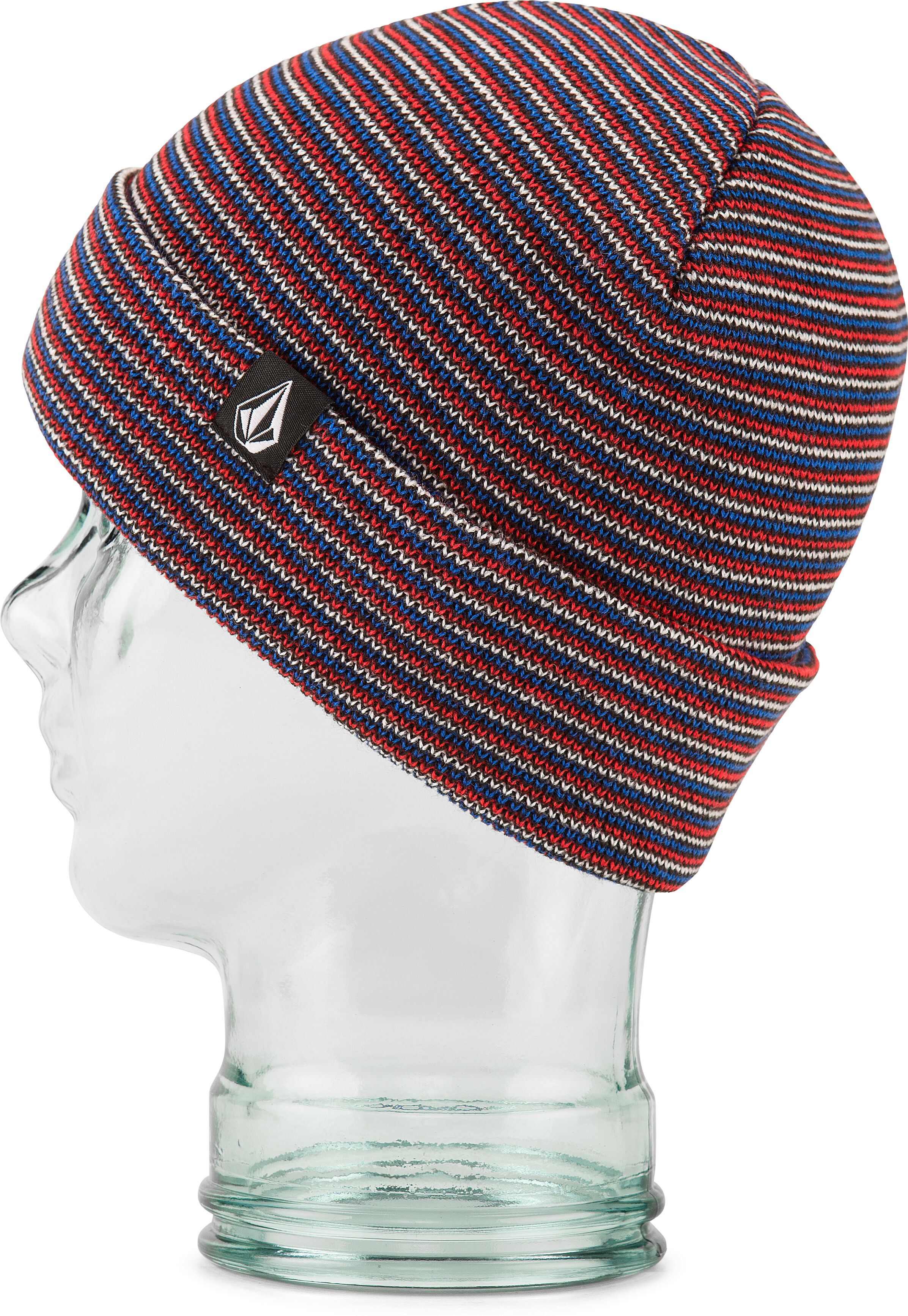 Volcom MICRO STRIPE BEANIE YOUTH BLACK One Size