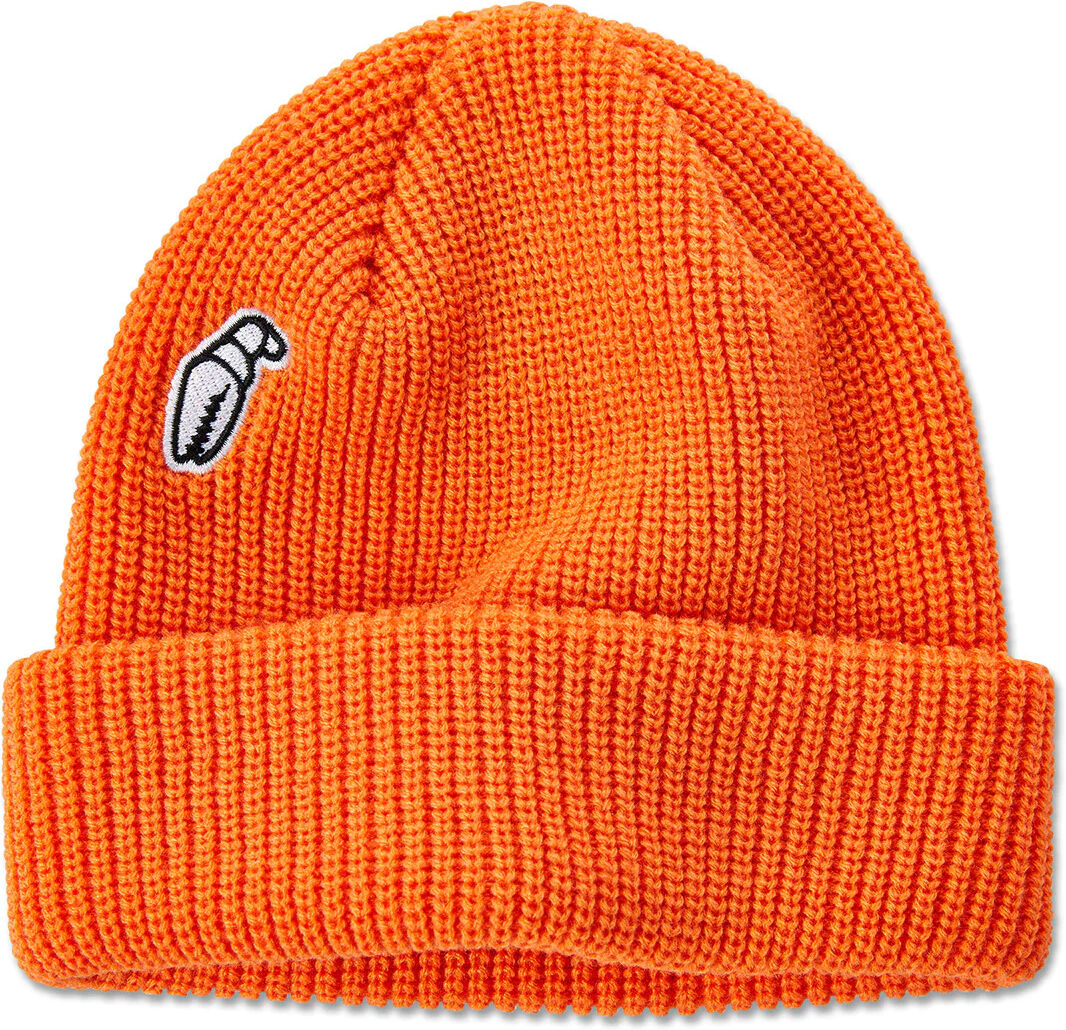 CRAB GRAB HIGH MARK BEANIE ORANGE One Size