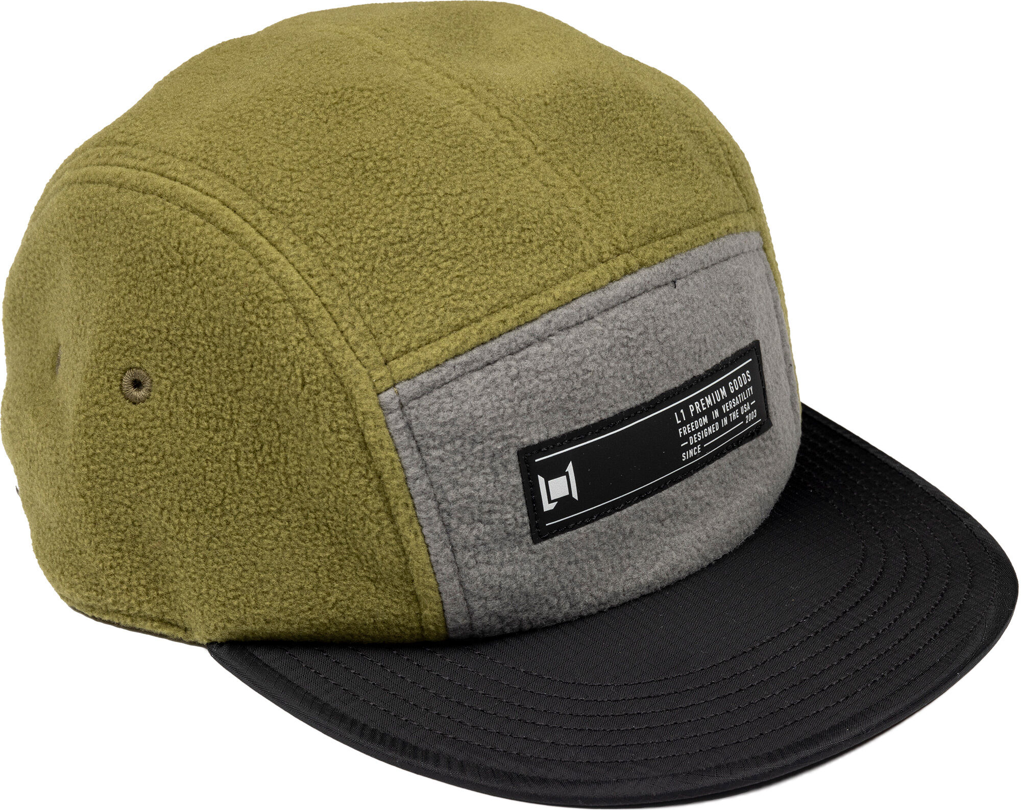 L1 NITRO PITTED CAP GOLDEN MOSS One Size